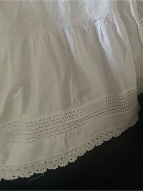Pine Cone Hill Linen Embroidered Bed skirt